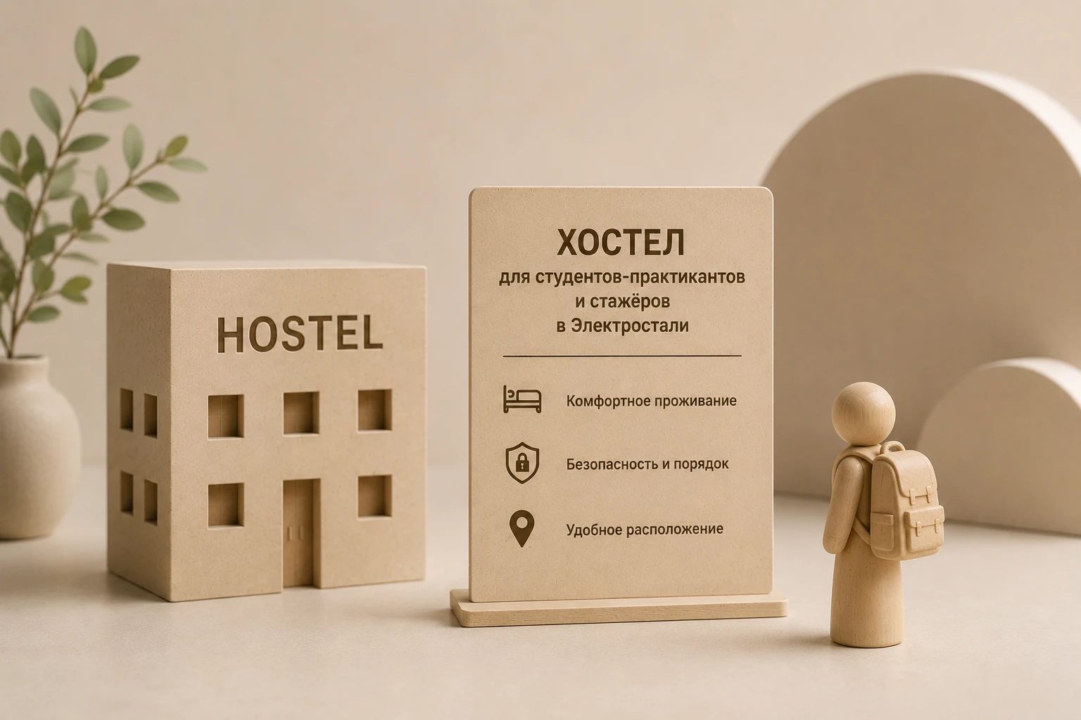 Хостел для студентов-практикантов и стажёров в Электростали